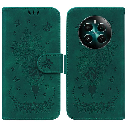 Butterfly Rose Embossed Leather Phone Case, For Realme 16 5G, For Realme 16 Pro+ 5G, For Realme 16 Pro 5G, For Realme 15T 5G, For Realme Narzo 80 Lite 4G / C71 India, For Realme 15 5G / Realme 15 Pro 5G, For Realme 14, For Realme Neo7 SE               ...
