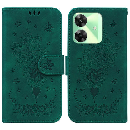 Butterfly Rose Embossed Leather Phone Case, For Realme 16 5G, For Realme 16 Pro+ 5G, For Realme 16 Pro 5G, For Realme 15T 5G, For Realme Narzo 80 Lite 4G / C71 India, For Realme 15 5G / Realme 15 Pro 5G, For Realme 14, For Realme Neo7 SE               ...