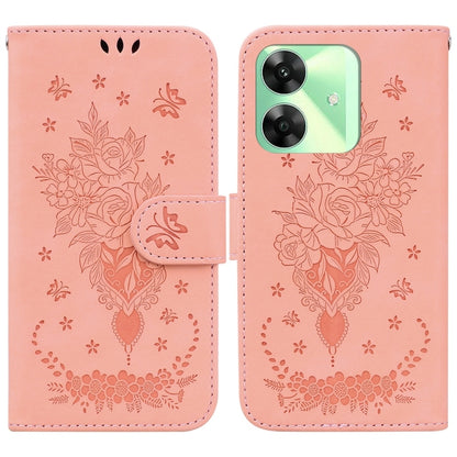 Butterfly Rose Embossed Leather Phone Case, For Realme 16 5G, For Realme 16 Pro+ 5G, For Realme 16 Pro 5G, For Realme 15T 5G, For Realme Narzo 80 Lite 4G / C71 India, For Realme 15 5G / Realme 15 Pro 5G, For Realme 14, For Realme Neo7 SE               ...