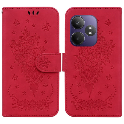 Butterfly Rose Embossed Leather Phone Case, For Realme 16 5G, For Realme 16 Pro+ 5G, For Realme 16 Pro 5G, For Realme 15T 5G, For Realme Narzo 80 Lite 4G / C71 India, For Realme 15 5G / Realme 15 Pro 5G, For Realme 14, For Realme Neo7 SE               ...
