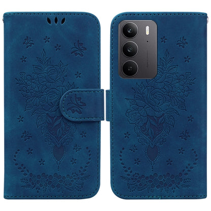 Butterfly Rose Embossed Leather Phone Case, For Realme 16 5G, For Realme 16 Pro+ 5G, For Realme 16 Pro 5G, For Realme 15T 5G, For Realme Narzo 80 Lite 4G / C71 India, For Realme 15 5G / Realme 15 Pro 5G, For Realme 14, For Realme Neo7 SE               ...