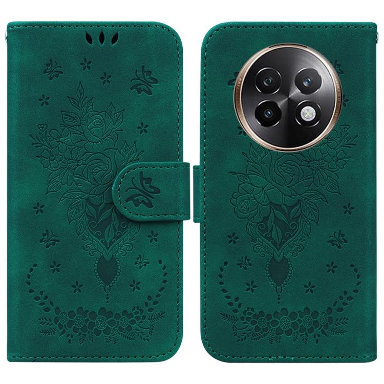 Butterfly Rose Embossed Leather Phone Case, For Realme 16 5G, For Realme 16 Pro+ 5G, For Realme 16 Pro 5G, For Realme 15T 5G, For Realme Narzo 80 Lite 4G / C71 India, For Realme 15 5G / Realme 15 Pro 5G, For Realme 14, For Realme Neo7 SE               ...