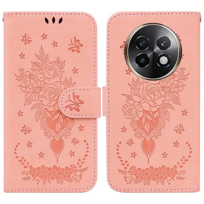 Butterfly Rose Embossed Leather Phone Case, For Realme 16 5G, For Realme 16 Pro+ 5G, For Realme 16 Pro 5G, For Realme 15T 5G, For Realme Narzo 80 Lite 4G / C71 India, For Realme 15 5G / Realme 15 Pro 5G, For Realme 14, For Realme Neo7 SE               ...