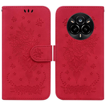 Butterfly Rose Embossed Leather Phone Case, For Realme 16 5G, For Realme 16 Pro+ 5G, For Realme 16 Pro 5G, For Realme 15T 5G, For Realme Narzo 80 Lite 4G / C71 India, For Realme 15 5G / Realme 15 Pro 5G, For Realme 14, For Realme Neo7 SE               ...