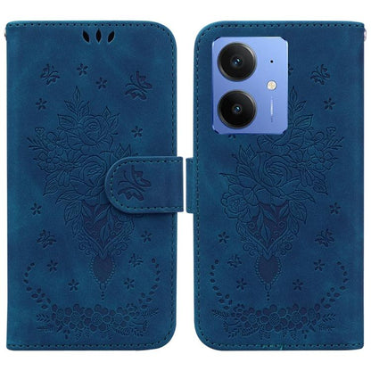 Butterfly Rose Embossed Leather Phone Case, For Realme 16 5G, For Realme 16 Pro+ 5G, For Realme 16 Pro 5G, For Realme 15T 5G, For Realme Narzo 80 Lite 4G / C71 India, For Realme 15 5G / Realme 15 Pro 5G, For Realme 14, For Realme Neo7 SE               ...