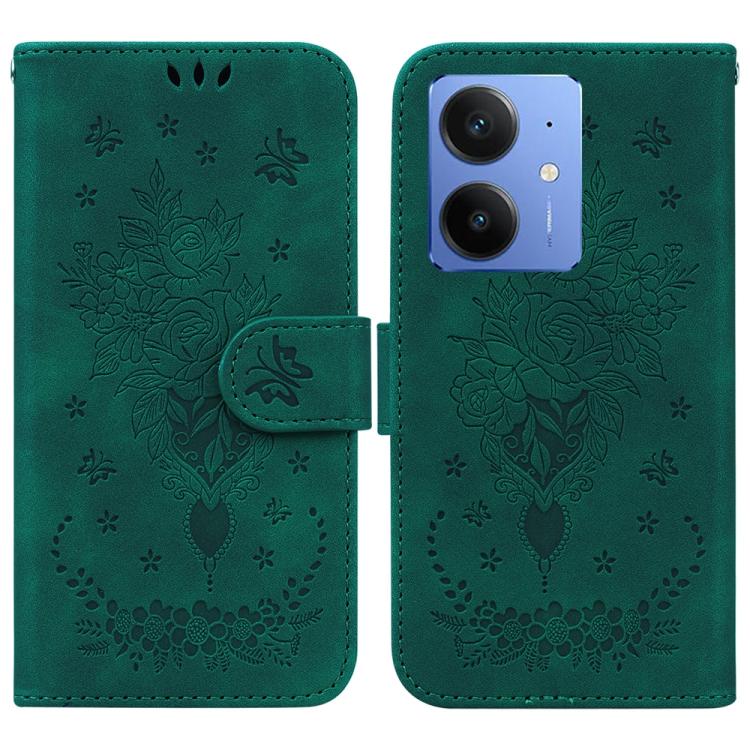 Butterfly Rose Embossed Leather Phone Case, For Realme 16 5G, For Realme 16 Pro+ 5G, For Realme 16 Pro 5G, For Realme 15T 5G, For Realme Narzo 80 Lite 4G / C71 India, For Realme 15 5G / Realme 15 Pro 5G, For Realme 14, For Realme Neo7 SE               ...
