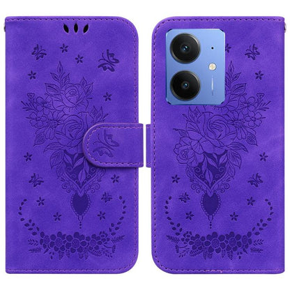 Butterfly Rose Embossed Leather Phone Case, For Realme 16 5G, For Realme 16 Pro+ 5G, For Realme 16 Pro 5G, For Realme 15T 5G, For Realme Narzo 80 Lite 4G / C71 India, For Realme 15 5G / Realme 15 Pro 5G, For Realme 14, For Realme Neo7 SE               ...