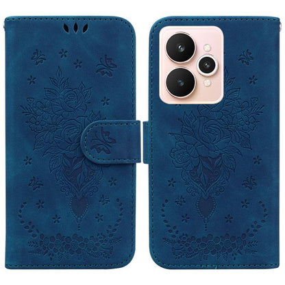Butterfly Rose Embossed Leather Phone Case, For Realme 16 5G, For Realme 16 Pro+ 5G, For Realme 16 Pro 5G, For Realme 15T 5G, For Realme Narzo 80 Lite 4G / C71 India, For Realme 15 5G / Realme 15 Pro 5G, For Realme 14, For Realme Neo7 SE               ...