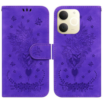 Butterfly Rose Embossed Leather Phone Case, For Realme 16 5G, For Realme 16 Pro+ 5G, For Realme 16 Pro 5G, For Realme 15T 5G, For Realme Narzo 80 Lite 4G / C71 India, For Realme 15 5G / Realme 15 Pro 5G, For Realme 14, For Realme Neo7 SE               ...