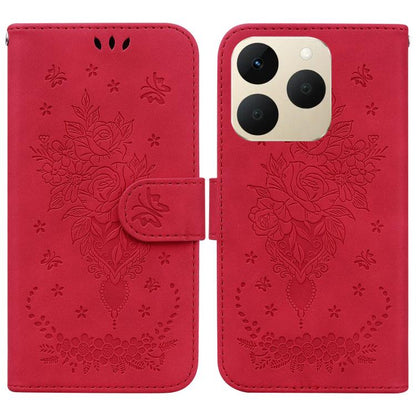 Butterfly Rose Embossed Leather Phone Case, For Realme 16 5G, For Realme 16 Pro+ 5G, For Realme 16 Pro 5G, For Realme 15T 5G, For Realme Narzo 80 Lite 4G / C71 India, For Realme 15 5G / Realme 15 Pro 5G, For Realme 14, For Realme Neo7 SE               ...