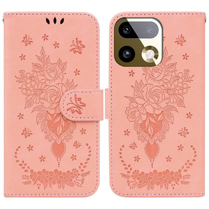 Butterfly Rose Embossed Leather Phone Case, For Realme 16 5G, For Realme 16 Pro+ 5G, For Realme 16 Pro 5G, For Realme 15T 5G, For Realme Narzo 80 Lite 4G / C71 India, For Realme 15 5G / Realme 15 Pro 5G, For Realme 14, For Realme Neo7 SE               ...