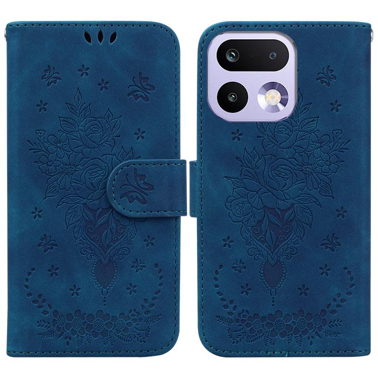 Butterfly Rose Embossed Leather Phone Case, For Realme 16 5G, For Realme 16 Pro+ 5G, For Realme 16 Pro 5G, For Realme 15T 5G, For Realme Narzo 80 Lite 4G / C71 India, For Realme 15 5G / Realme 15 Pro 5G, For Realme 14, For Realme Neo7 SE               ...