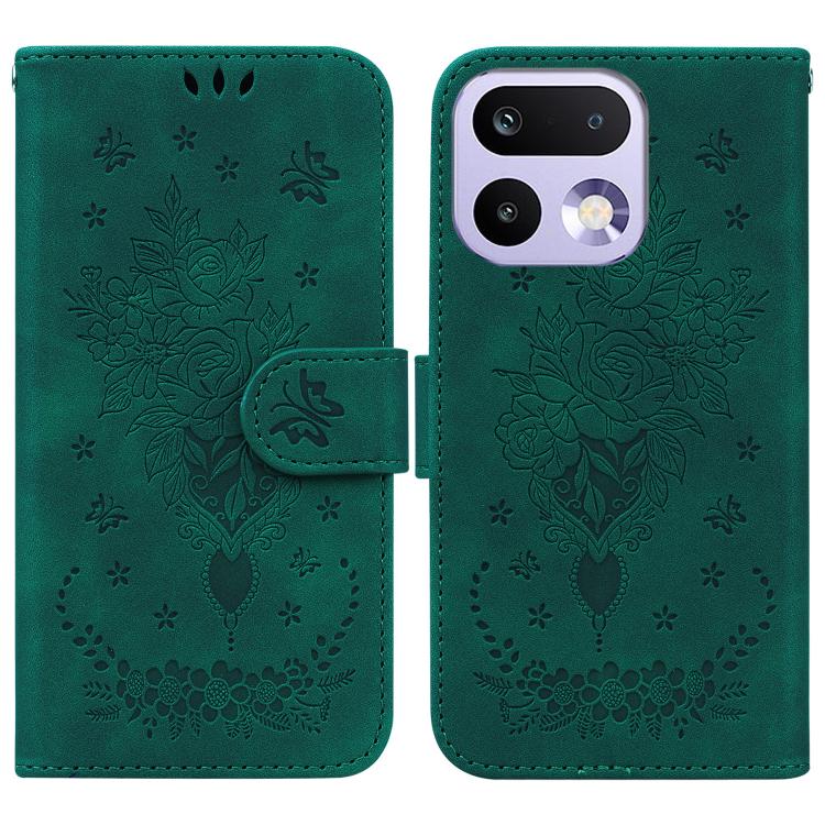 Butterfly Rose Embossed Leather Phone Case, For Realme 16 5G, For Realme 16 Pro+ 5G, For Realme 16 Pro 5G, For Realme 15T 5G, For Realme Narzo 80 Lite 4G / C71 India, For Realme 15 5G / Realme 15 Pro 5G, For Realme 14, For Realme Neo7 SE               ...