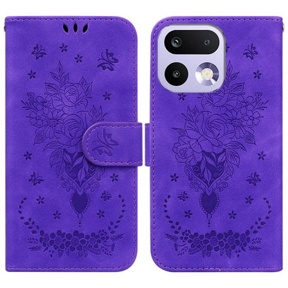 Butterfly Rose Embossed Leather Phone Case, For Realme 16 5G, For Realme 16 Pro+ 5G, For Realme 16 Pro 5G, For Realme 15T 5G, For Realme Narzo 80 Lite 4G / C71 India, For Realme 15 5G / Realme 15 Pro 5G, For Realme 14, For Realme Neo7 SE               ...
