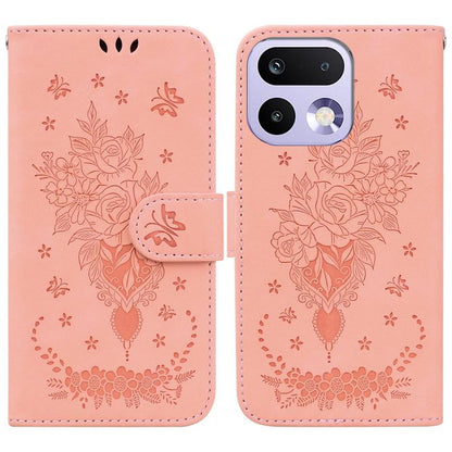 Butterfly Rose Embossed Leather Phone Case, For Realme 16 5G, For Realme 16 Pro+ 5G, For Realme 16 Pro 5G, For Realme 15T 5G, For Realme Narzo 80 Lite 4G / C71 India, For Realme 15 5G / Realme 15 Pro 5G, For Realme 14, For Realme Neo7 SE               ...