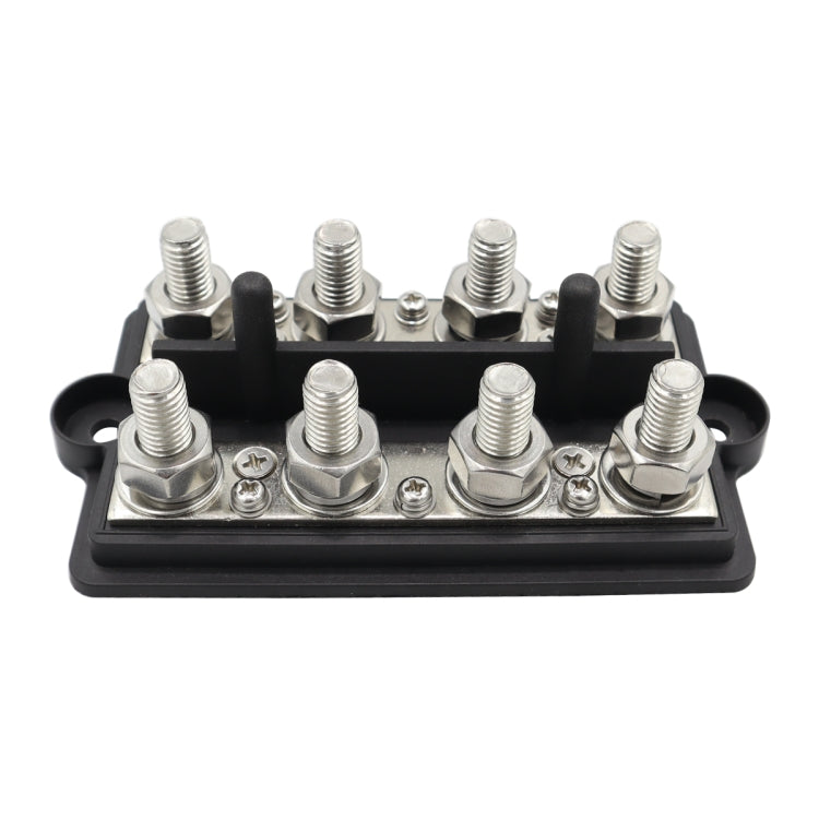 RV Modified Yacht Double-row 4-way Busbar with Dust Cover, CP-3156 M8, CP-3157 M10
