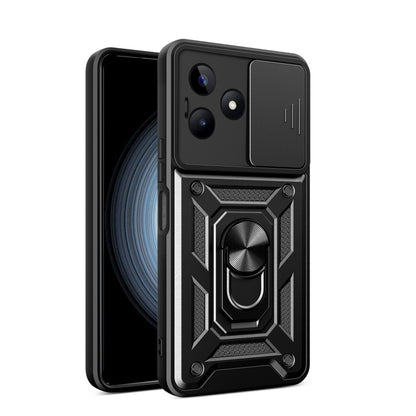 Sliding Camera Cover Design TPU+PC Phone Case, For Realme C75 4G / 14x 5G Global, For Realme 13+ 5G, For Realme 13 Pro / 13 Pro+ 5G, For Realme C61 / C63, For Realme 12 5G Global, For Realme 12+ 5G Global, For Realme 12 Pro / 12 Pro+ 5G                ...