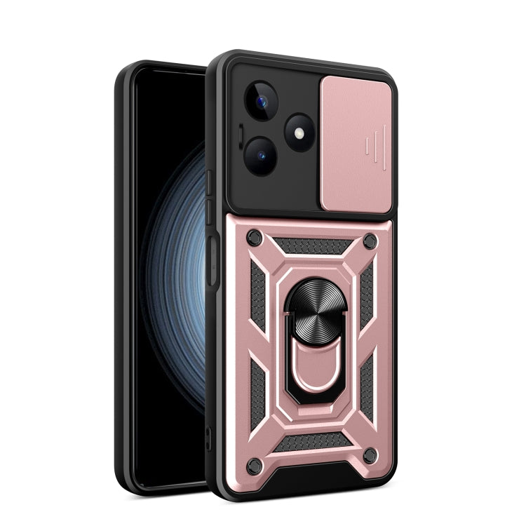 Sliding Camera Cover Design TPU+PC Phone Case, For Realme C75 4G / 14x 5G Global, For Realme 13+ 5G, For Realme 13 Pro / 13 Pro+ 5G, For Realme C61 / C63, For Realme 12 5G Global, For Realme 12+ 5G Global, For Realme 12 Pro / 12 Pro+ 5G                ...