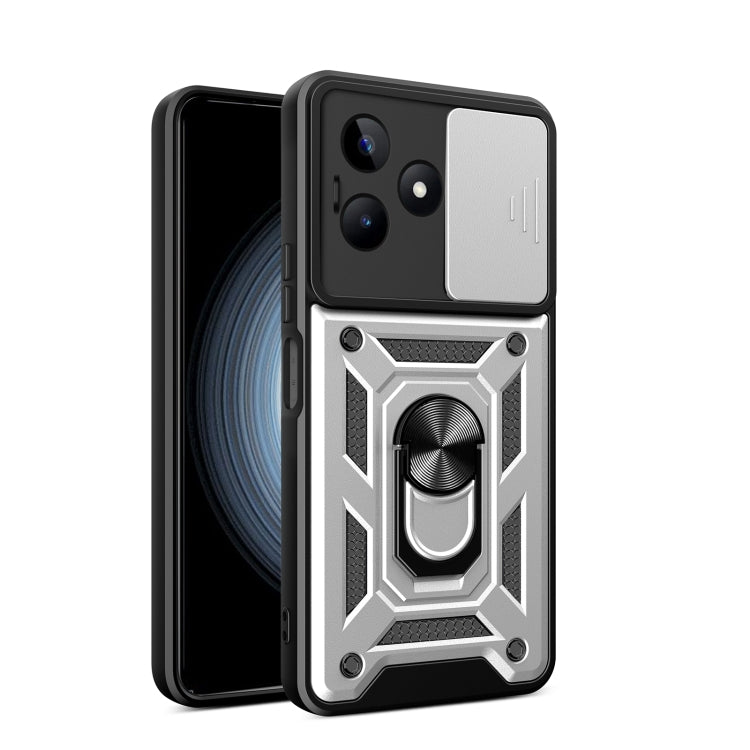 Sliding Camera Cover Design TPU+PC Phone Case, For Realme C75 4G / 14x 5G Global, For Realme 13+ 5G, For Realme 13 Pro / 13 Pro+ 5G, For Realme C61 / C63, For Realme 12 5G Global, For Realme 12+ 5G Global, For Realme 12 Pro / 12 Pro+ 5G                ...