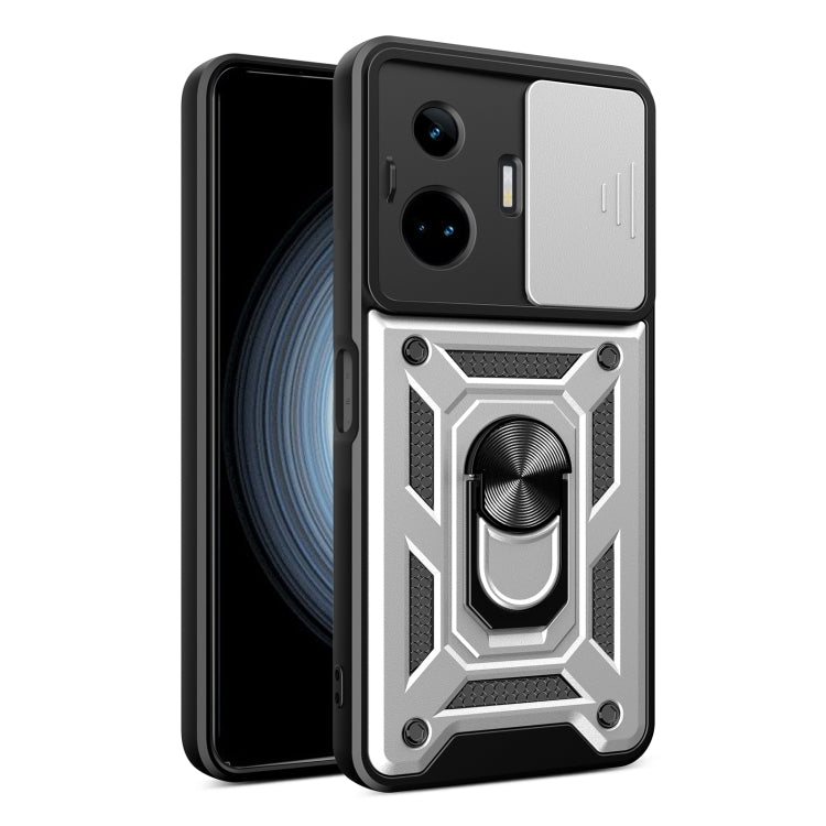 Sliding Camera Cover Design TPU+PC Phone Case, For Realme C75 4G / 14x 5G Global, For Realme 13+ 5G, For Realme 13 Pro / 13 Pro+ 5G, For Realme C61 / C63, For Realme 12 5G Global, For Realme 12+ 5G Global, For Realme 12 Pro / 12 Pro+ 5G                ...
