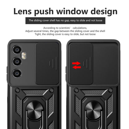 Sliding Camera Cover Design TPU+PC Phone Case, For Realme C65 4G, For Realme GT3 5G, For Realme C21Y / C25Y, For Realme C25 / C15, For Realme 5 Pro, For Realme 5