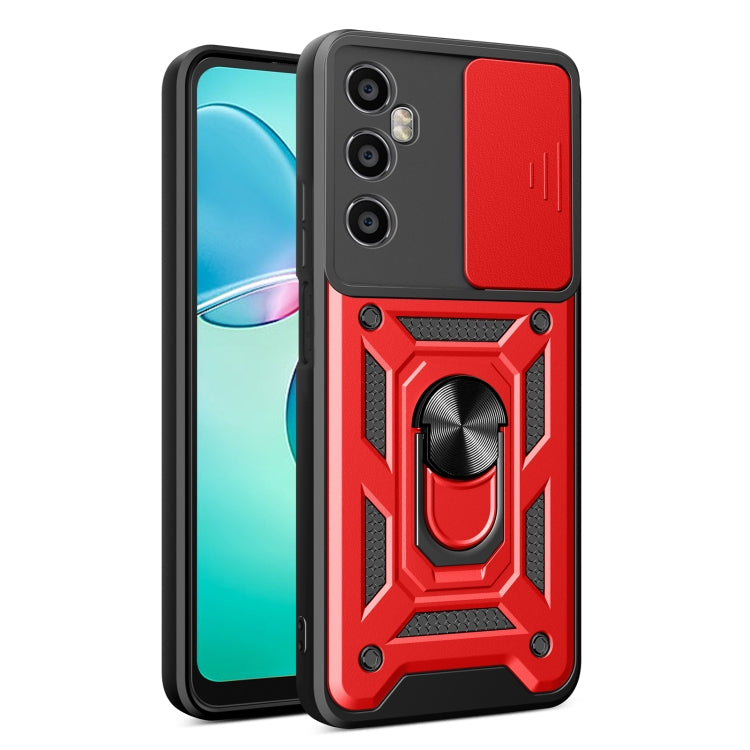 Sliding Camera Cover Design TPU+PC Phone Case, For Realme C65 4G, For Realme GT3 5G, For Realme C21Y / C25Y, For Realme C25 / C15, For Realme 5 Pro, For Realme 5