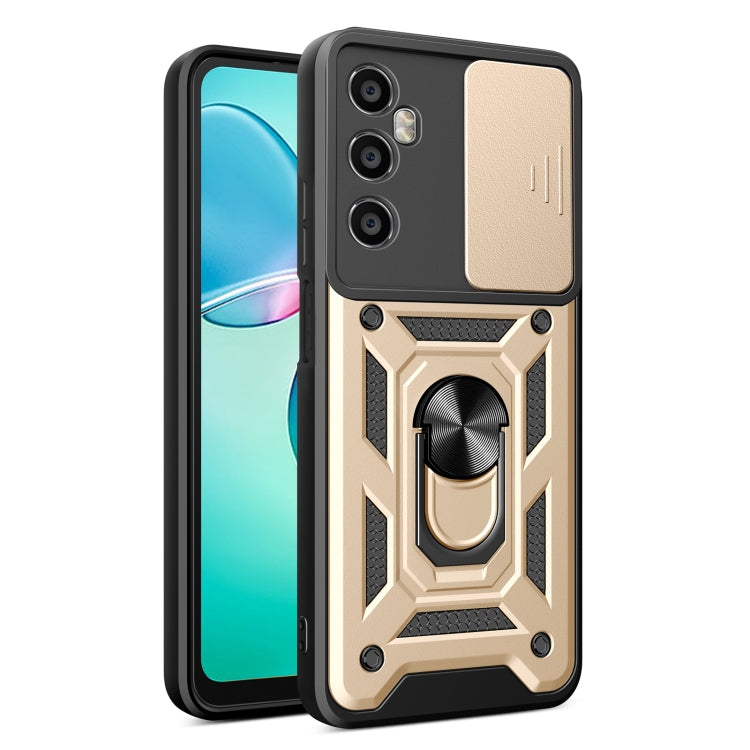 Sliding Camera Cover Design TPU+PC Phone Case, For Realme C65 4G, For Realme GT3 5G, For Realme C21Y / C25Y, For Realme C25 / C15, For Realme 5 Pro, For Realme 5