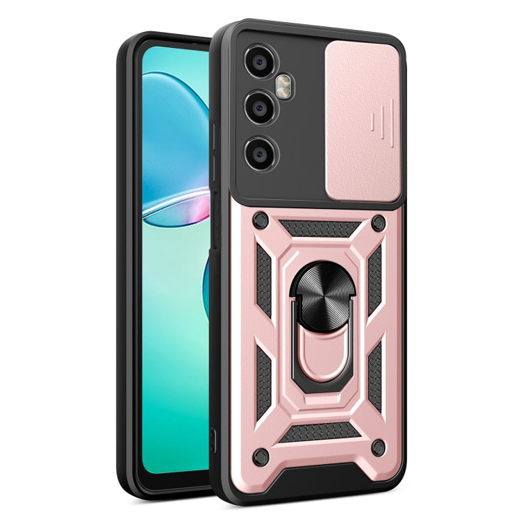 Sliding Camera Cover Design TPU+PC Phone Case, For Realme C65 4G, For Realme GT3 5G, For Realme C21Y / C25Y, For Realme C25 / C15, For Realme 5 Pro, For Realme 5