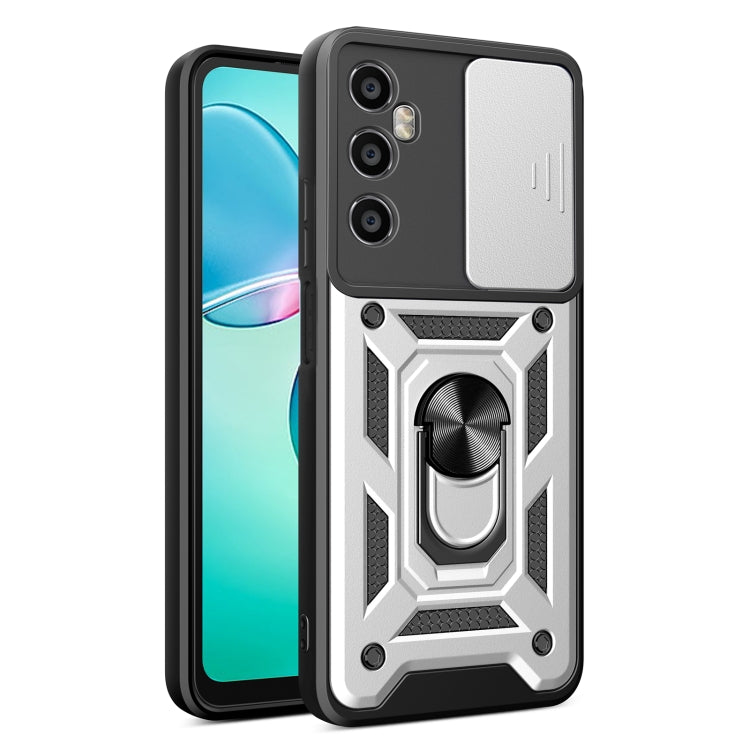 Sliding Camera Cover Design TPU+PC Phone Case, For Realme C65 4G, For Realme GT3 5G, For Realme C21Y / C25Y, For Realme C25 / C15, For Realme 5 Pro, For Realme 5