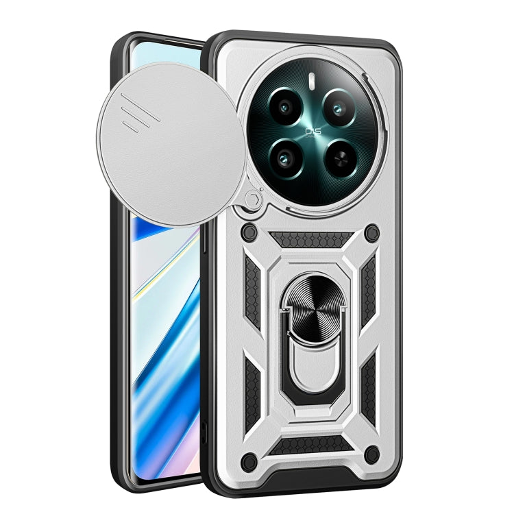 Sliding Camera Cover Design TPU+PC Phone Case, For Realme C75 4G / 14x 5G Global, For Realme 13+ 5G, For Realme 13 Pro / 13 Pro+ 5G, For Realme C61 / C63, For Realme 12 5G Global, For Realme 12+ 5G Global, For Realme 12 Pro / 12 Pro+ 5G                ...