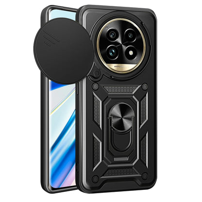 Sliding Camera Cover Design TPU+PC Phone Case, For Realme C75 4G / 14x 5G Global, For Realme 13+ 5G, For Realme 13 Pro / 13 Pro+ 5G, For Realme C61 / C63, For Realme 12 5G Global, For Realme 12+ 5G Global, For Realme 12 Pro / 12 Pro+ 5G                ...