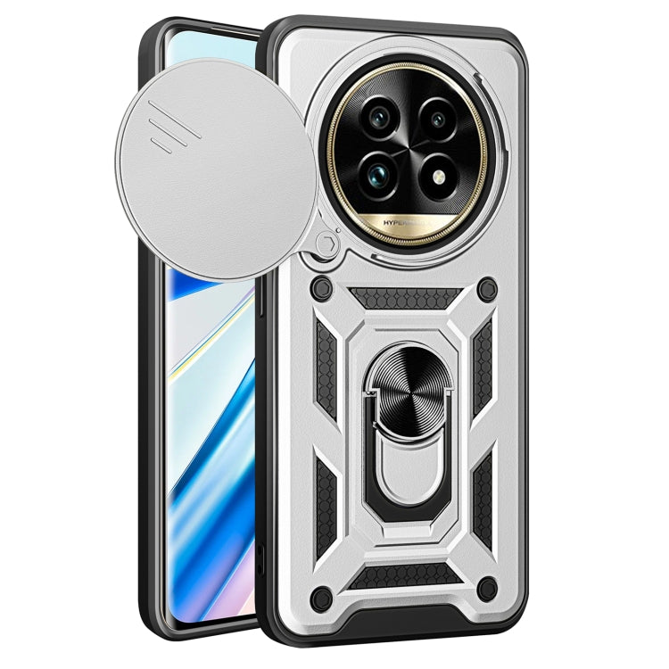 Sliding Camera Cover Design TPU+PC Phone Case, For Realme C75 4G / 14x 5G Global, For Realme 13+ 5G, For Realme 13 Pro / 13 Pro+ 5G, For Realme C61 / C63, For Realme 12 5G Global, For Realme 12+ 5G Global, For Realme 12 Pro / 12 Pro+ 5G                ...