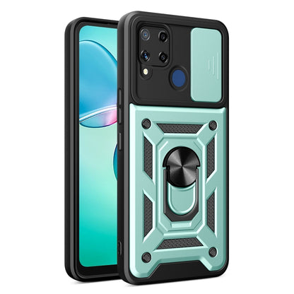 Sliding Camera Cover Design TPU+PC Phone Case, For Realme C65 4G, For Realme GT3 5G, For Realme C21Y / C25Y, For Realme C25 / C15, For Realme 5 Pro, For Realme 5