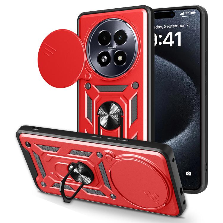 Sliding Camera Cover Design TPU+PC Phone Case, For Realme C75 4G / 14x 5G Global, For Realme 13+ 5G, For Realme 13 Pro / 13 Pro+ 5G, For Realme C61 / C63, For Realme 12 5G Global, For Realme 12+ 5G Global, For Realme 12 Pro / 12 Pro+ 5G                ...