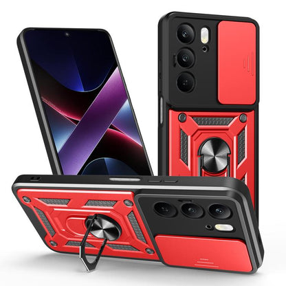 Sliding Camera Cover Design TPU+PC Phone Case, For Realme C71 4G, For Realme Neo7x / P3 5G, For Realme P3 Pro 5G, For Realme C75 4G / 14x 5G Global, For Realme 13+ 5G, For Realme 13 Pro / 13 Pro+ 5G, For Realme C61 / C63, For Realme 12 5G Global       ...
