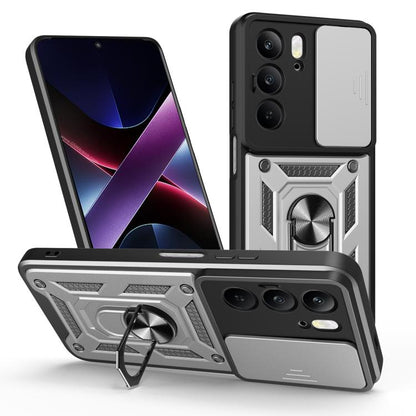 Sliding Camera Cover Design TPU+PC Phone Case, For Realme C71 4G, For Realme Neo7x / P3 5G, For Realme P3 Pro 5G, For Realme C75 4G / 14x 5G Global, For Realme 13+ 5G, For Realme 13 Pro / 13 Pro+ 5G, For Realme C61 / C63, For Realme 12 5G Global       ...