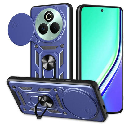 Sliding Camera Cover Design TPU+PC Phone Case, For Realme P4 Power 5G, For Realme C83 5G, For Realme 16 5G, For Realme 16 Pro+ 5G Global, For Realme 16 Pro / 16 Pro+ 5G, For Realme P4x 5G India, For Realme C71 India / Note 70T 4G                       ...