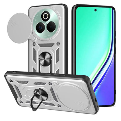 Sliding Camera Cover Design TPU+PC Phone Case, For Realme P4 Power 5G, For Realme C83 5G, For Realme 16 5G, For Realme 16 Pro+ 5G Global, For Realme 16 Pro / 16 Pro+ 5G, For Realme P4x 5G India, For Realme C71 India / Note 70T 4G                       ...