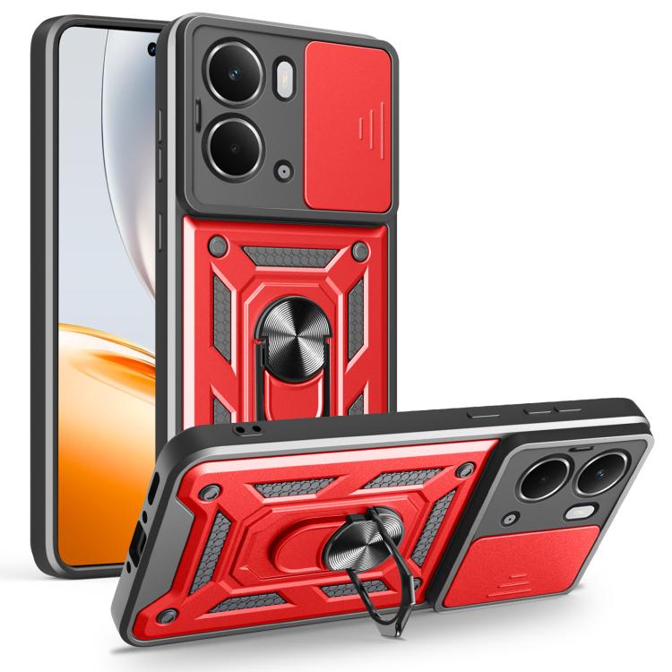 Sliding Camera Cover Design TPU+PC Phone Case, For Realme C71 4G, For Realme Neo7x / P3 5G, For Realme P3 Pro 5G, For Realme C75 4G / 14x 5G Global, For Realme 13+ 5G, For Realme 13 Pro / 13 Pro+ 5G, For Realme C61 / C63, For Realme 12 5G Global       ...