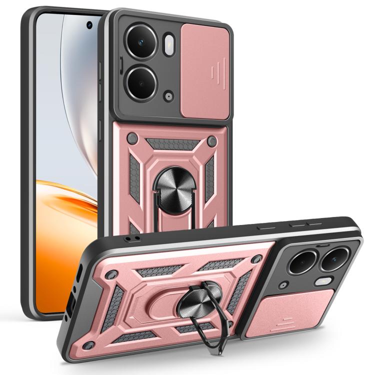 Sliding Camera Cover Design TPU+PC Phone Case, For Realme C71 4G, For Realme Neo7x / P3 5G, For Realme P3 Pro 5G, For Realme C75 4G / 14x 5G Global, For Realme 13+ 5G, For Realme 13 Pro / 13 Pro+ 5G, For Realme C61 / C63, For Realme 12 5G Global       ...