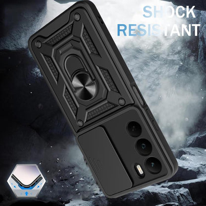 Sliding Camera Cover Design TPU+PC Phone Case, For Realme C71 4G, For Realme Neo7x / P3 5G, For Realme P3 Pro 5G, For Realme C75 4G / 14x 5G Global, For Realme 13+ 5G, For Realme 13 Pro / 13 Pro+ 5G, For Realme C61 / C63, For Realme 12 5G Global       ...