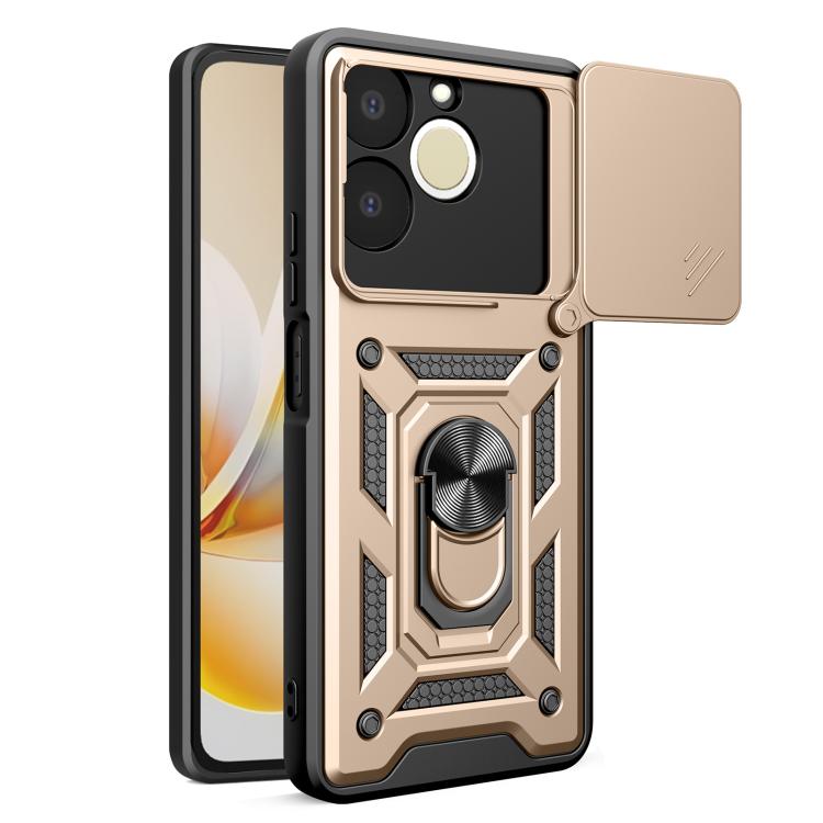 Sliding Camera Cover Design TPU+PC Phone Case, For Realme P4 Power 5G, For Realme C83 5G, For Realme 16 5G, For Realme 16 Pro+ 5G Global, For Realme 16 Pro / 16 Pro+ 5G, For Realme P4x 5G India, For Realme C71 India / Note 70T 4G                       ...