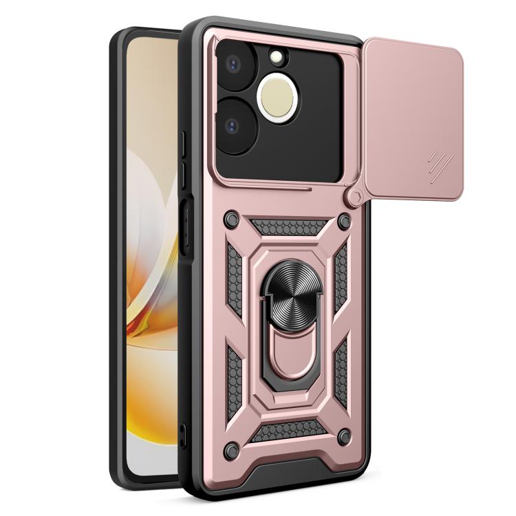 Sliding Camera Cover Design TPU+PC Phone Case, For Realme P4 Power 5G, For Realme C83 5G, For Realme 16 5G, For Realme 16 Pro+ 5G Global, For Realme 16 Pro / 16 Pro+ 5G, For Realme P4x 5G India, For Realme C71 India / Note 70T 4G                       ...