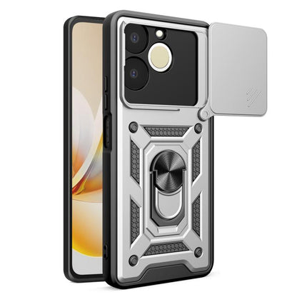 Sliding Camera Cover Design TPU+PC Phone Case, For Realme P4 Power 5G, For Realme C83 5G, For Realme 16 5G, For Realme 16 Pro+ 5G Global, For Realme 16 Pro / 16 Pro+ 5G, For Realme P4x 5G India, For Realme C71 India / Note 70T 4G                       ...