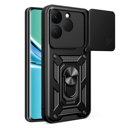 Sliding Camera Cover Design TPU+PC Phone Case, For Realme P4 Power 5G, For Realme C83 5G, For Realme 16 5G, For Realme 16 Pro+ 5G Global, For Realme 16 Pro / 16 Pro+ 5G, For Realme P4x 5G India, For Realme C71 India / Note 70T 4G                       ...
