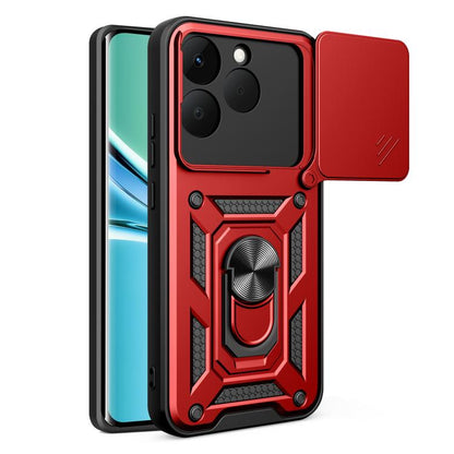 Sliding Camera Cover Design TPU+PC Phone Case, For Realme P4 Power 5G, For Realme C83 5G, For Realme 16 5G, For Realme 16 Pro+ 5G Global, For Realme 16 Pro / 16 Pro+ 5G, For Realme P4x 5G India, For Realme C71 India / Note 70T 4G                       ...