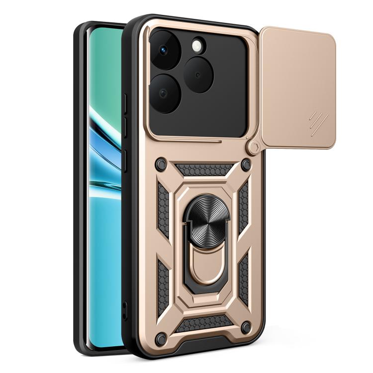 Sliding Camera Cover Design TPU+PC Phone Case, For Realme P4 Power 5G, For Realme C83 5G, For Realme 16 5G, For Realme 16 Pro+ 5G Global, For Realme 16 Pro / 16 Pro+ 5G, For Realme P4x 5G India, For Realme C71 India / Note 70T 4G                       ...