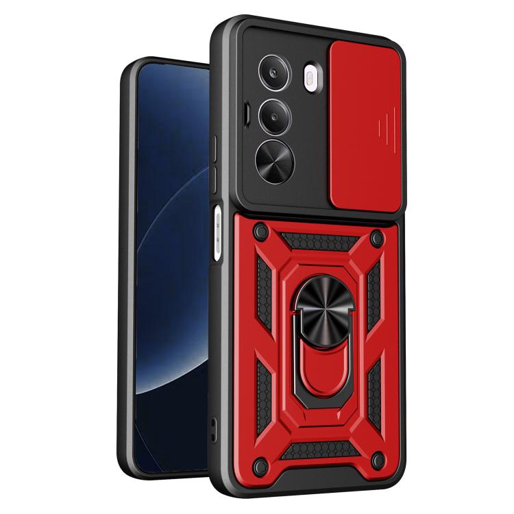 Sliding Camera Cover Design TPU+PC Phone Case, For Realme P4 Power 5G, For Realme C83 5G, For Realme 16 5G, For Realme 16 Pro+ 5G Global, For Realme 16 Pro / 16 Pro+ 5G, For Realme P4x 5G India, For Realme C71 India / Note 70T 4G                       ...