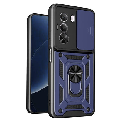 Sliding Camera Cover Design TPU+PC Phone Case, For Realme P4 Power 5G, For Realme C83 5G, For Realme 16 5G, For Realme 16 Pro+ 5G Global, For Realme 16 Pro / 16 Pro+ 5G, For Realme P4x 5G India, For Realme C71 India / Note 70T 4G                       ...