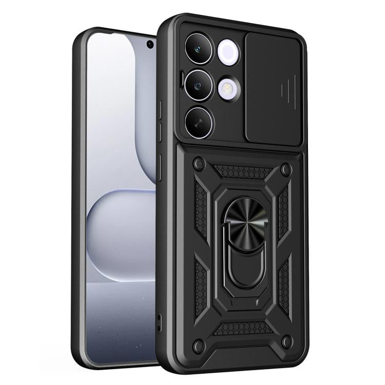 Sliding Camera Cover Design TPU+PC Phone Case, For Realme P4 Power 5G, For Realme C83 5G, For Realme 16 5G, For Realme 16 Pro+ 5G Global, For Realme 16 Pro / 16 Pro+ 5G, For Realme P4x 5G India, For Realme C71 India / Note 70T 4G                       ...